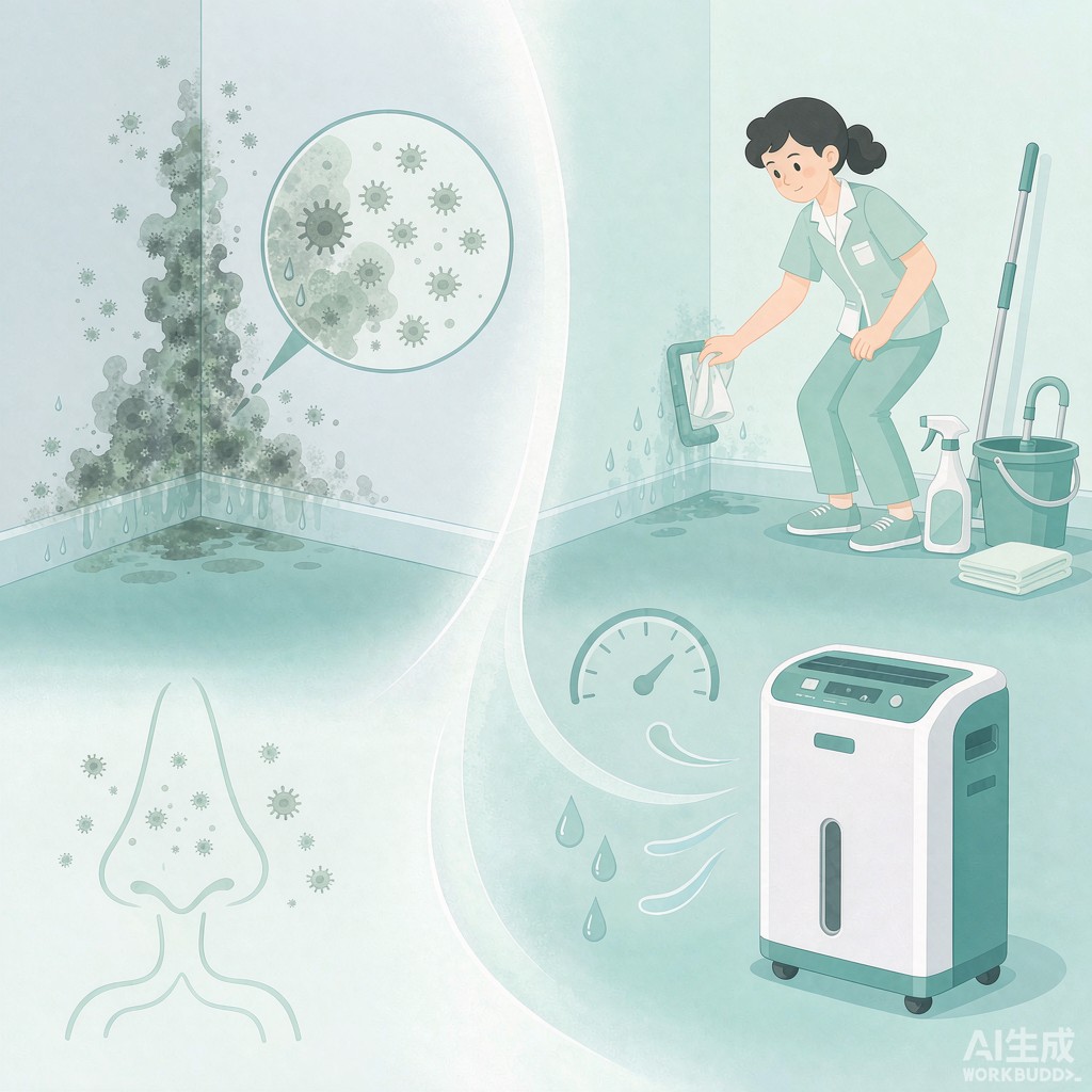 墙角发霉总打喷嚏？认识室内霉菌过敏与除湿防护