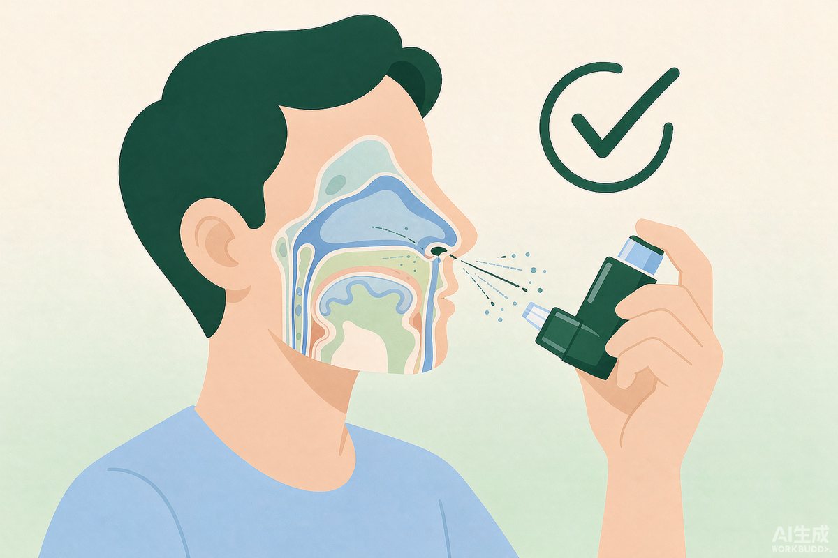 鼻喷剂用了没效果？多半是用法出了问题